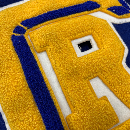 【中古品】【メンズ】 THE STANDARD PENNANT スタンダードペナント 70-80S CR WOOL×LEATHER SUTADIUM JACKET ウール×レザー スタジアム ジャケット アウター 146-251125-cs-19-izu サイズ：不明 カラー：ブルー×イエロー 万代Net店