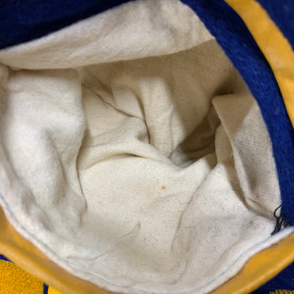 【中古品】【メンズ】 THE STANDARD PENNANT スタンダードペナント 70-80S CR WOOL×LEATHER SUTADIUM JACKET ウール×レザー スタジアム ジャケット アウター 146-251125-cs-19-izu サイズ：不明 カラー：ブルー×イエロー 万代Net店