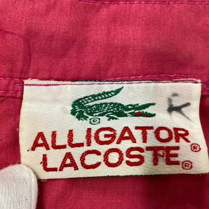 【現状渡し品】【メンズ】 LACOSTE ラコステ 80S HARRINGTON JACKET ハリントン ジャケット アウター 146-251203-cs-19-izu サイズ：M カラー：ピンク 万代Net店