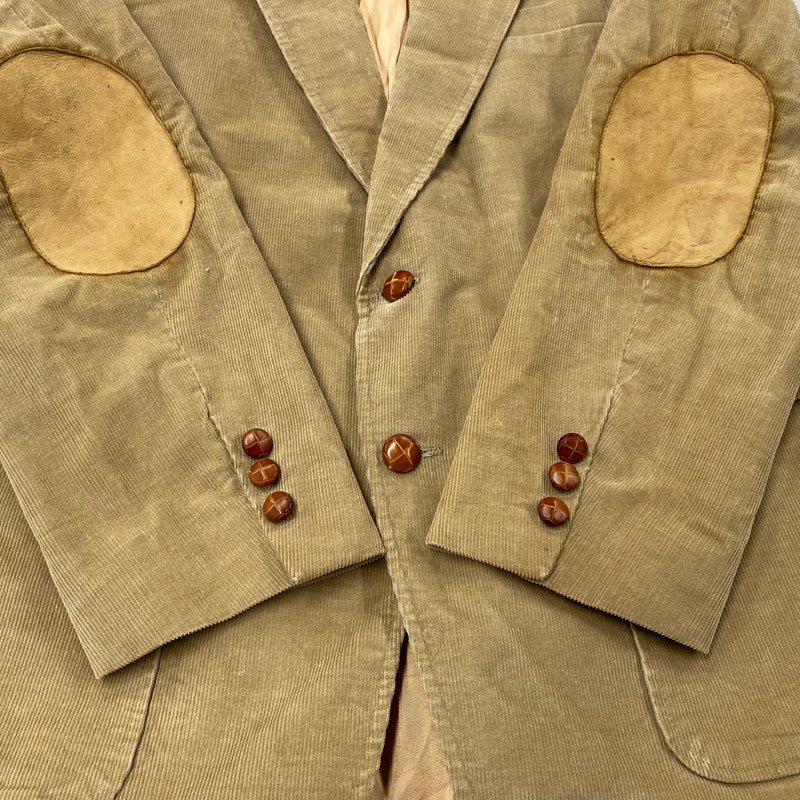 【中古品】【メンズ】 LEVI'S MENSWEAR リーバイス メンズウェア 80S エルボーパッチ CORDUROY TAILORED JACKET コーデュロイ テーラード ジャケット アウター 146-251203-cs-18-izu サイズ：40R カラー：ベージュ 万代Net店
