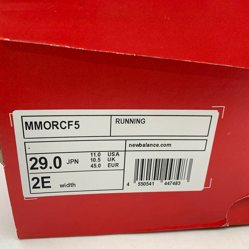 【中古美品】【メンズ】 NEW BALANCE ニューバランス FRESH FOAM X MORE V5 MMORCF5 フレッシュフォーム X モア V5 スニーカー シューズ 靴 162-251125-as-32-izu サイズ：29cm カラー：ホワイト系 万代Net店