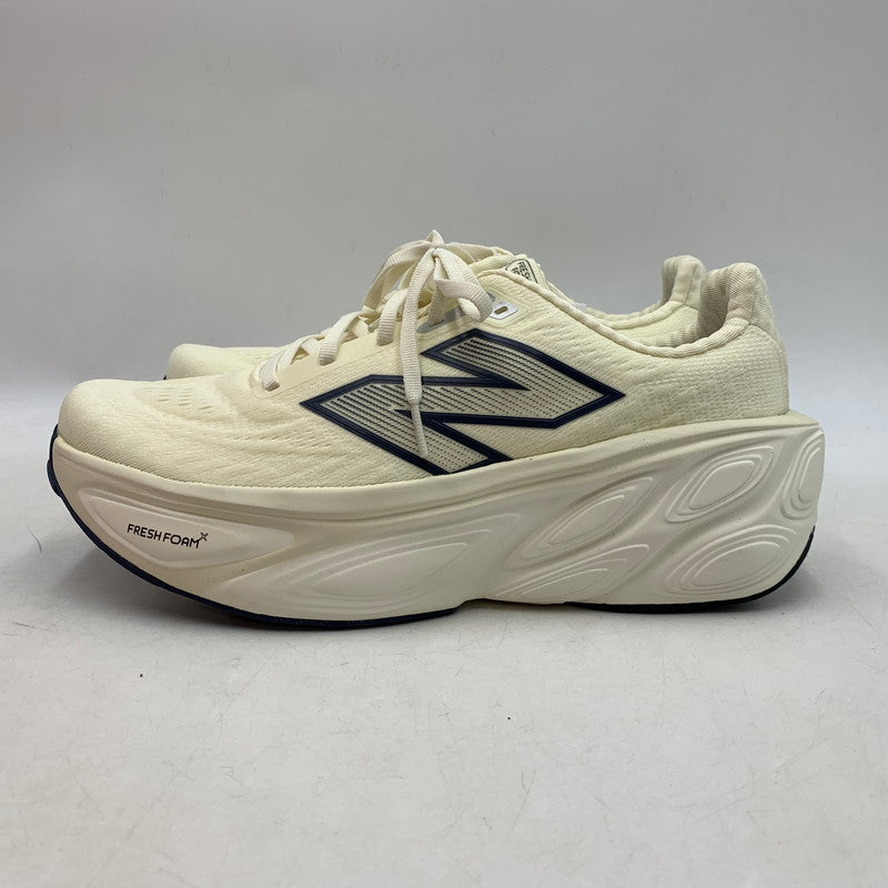 【中古美品】【メンズ】 NEW BALANCE ニューバランス FRESH FOAM X MORE V5 MMORCF5 フレッシュフォーム X モア V5 スニーカー シューズ 靴 162-251125-as-32-izu サイズ：29cm カラー：ホワイト系 万代Net店