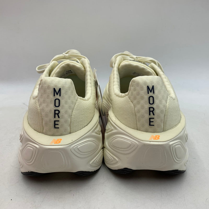 【中古美品】【メンズ】 NEW BALANCE ニューバランス FRESH FOAM X MORE V5 MMORCF5 フレッシュフォーム X モア V5 スニーカー シューズ 靴 162-251125-as-32-izu サイズ：29cm カラー：ホワイト系 万代Net店