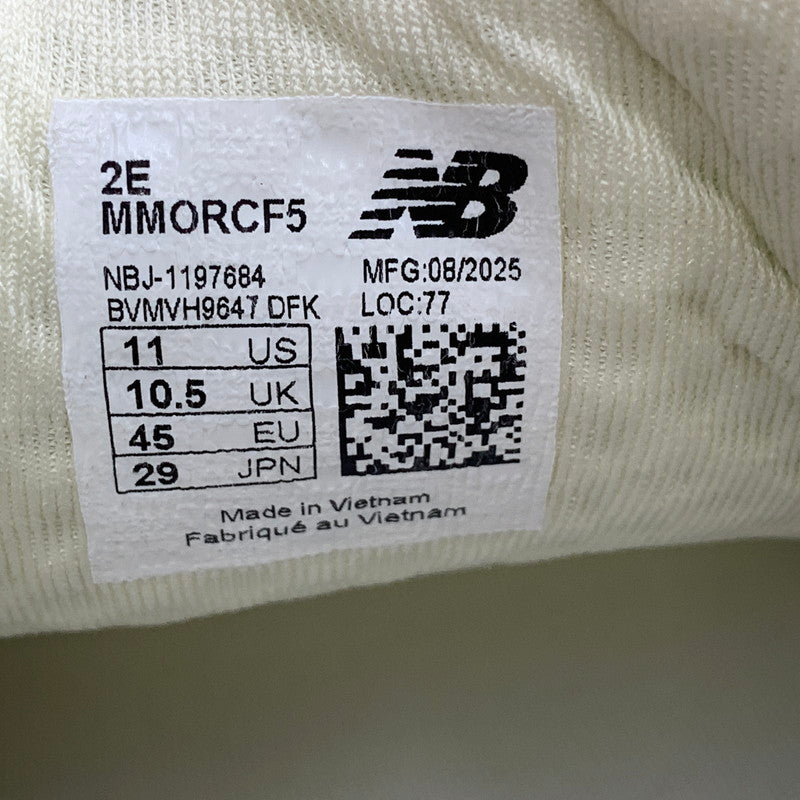 【中古美品】【メンズ】 NEW BALANCE ニューバランス FRESH FOAM X MORE V5 MMORCF5 フレッシュフォーム X モア V5 スニーカー シューズ 靴 162-251125-as-32-izu サイズ：29cm カラー：ホワイト系 万代Net店