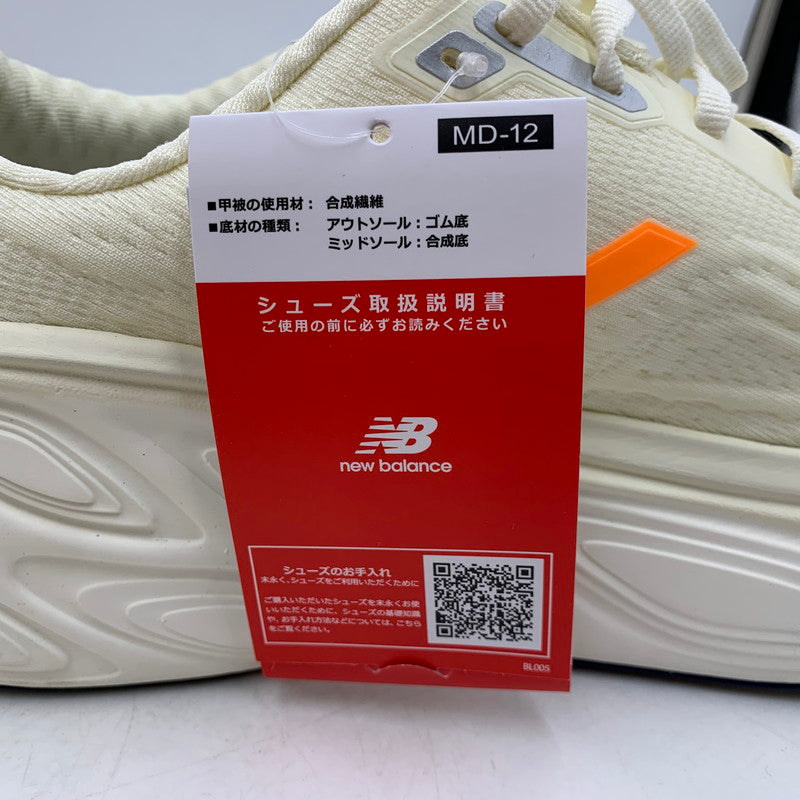 【中古美品】【メンズ】 NEW BALANCE ニューバランス FRESH FOAM X MORE V5 MMORCF5 フレッシュフォーム X モア V5 スニーカー シューズ 靴 162-251125-as-32-izu サイズ：29cm カラー：ホワイト系 万代Net店