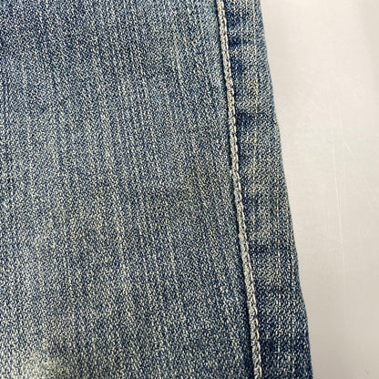 【現状渡し品】【メンズ】 ED HARDY エドハーディ EMBROIDERY WIDE DENIM PANTS エンブロイダリー ワイド デニムパンツ ジーンズ ボトムス 157-251207-as-07-izu サイズ：36 カラー：インディゴ 万代Net店