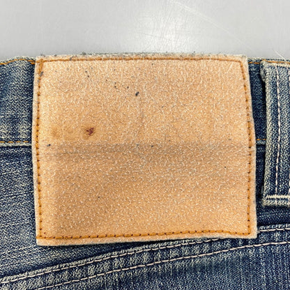 【現状渡し品】【メンズ】 ED HARDY エドハーディ EMBROIDERY WIDE DENIM PANTS エンブロイダリー ワイド デニムパンツ ジーンズ ボトムス 157-251207-as-07-izu サイズ：36 カラー：インディゴ 万代Net店