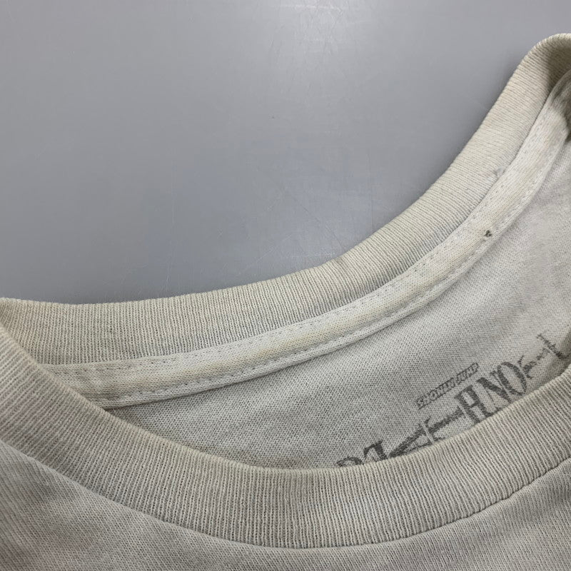 【現状渡し品】【メンズ】 DEATH NOTE デスノート PRINT SS TEE プリント ショートスリーブ Tシャツ エル 半袖 146-251207-as-16-izu サイズ：M カラー：ホワイト 万代Net店