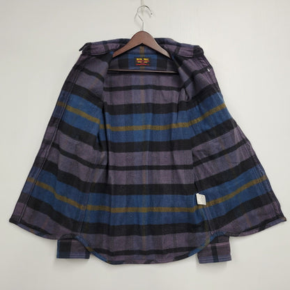 【中古品】【メンズ】 UES ユース WEAR WELL ウェアー ウェル EXTRA HEAVY NEL SHIRT エキストラ ヘビーネルシャツ トップス 長袖 145-251127-ya-09-izu サイズ：2 カラー：マルチ 万代Net店