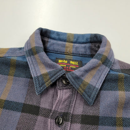 【中古品】【メンズ】 UES ユース WEAR WELL ウェアー ウェル EXTRA HEAVY NEL SHIRT エキストラ ヘビーネルシャツ トップス 長袖 145-251127-ya-09-izu サイズ：2 カラー：マルチ 万代Net店