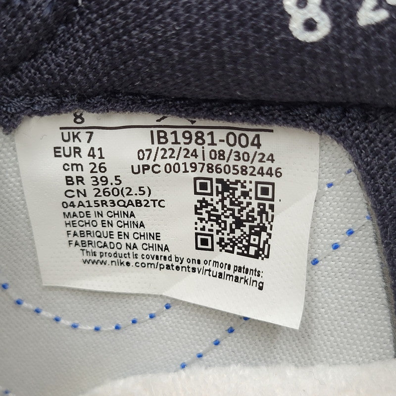 【中古美品】【メンズ/レディース】 NIKE ナイキ IB1981-004 AIR JORDAN 1 LOW 85 エア ジョーダン ワン ロー スニーカー シューズ 靴 160-251128-cs-08-izu サイズ：26cm カラー：BLACK/VARSITY ROYAL 万代Net店