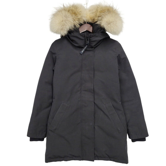 【中古品】【レディース】 CANADA GOOSE カナダグース 3037LA 国内正規 VICTORIA PARKA ヴィクトリア パーカ アウター 168-251127-cs-06-izu サイズ：XS カラー：ブラック 万代Net店