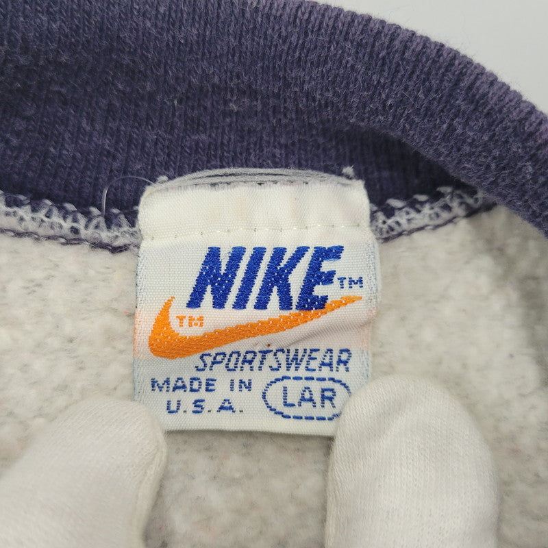【中古品】【メンズ】 OLD NIKE オールド ナイキ USA製 70S RAGLAN SS SWEATSHIRT ラグラン ショートスリーブ スウェットシャツ トップス 半袖 146-251204-cs-06-izu サイズ：L カラー：グレー×ネイビー 万代Net店