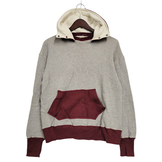 【中古品】【メンズ】 WAREHOUSE ウエアハウス HELLER'S CAFE ヘラーズカフェ 後付けパーカー トップス 長袖 145-251127-ya-08-izu サイズ：38 カラー：グレー 万代Net店