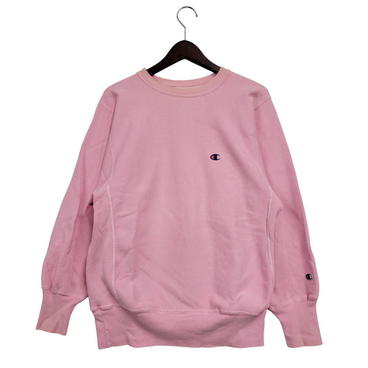 【中古品】【メンズ】 Champion チャンピオン メキシコ製 90S 目有 REVERSE WEAVE SWEATSHIRT リバース ウィーブ スウェットシャツ トップス トレーナー 146-251127-ya-06-izu サイズ：M カラー：ピンク 万代Net店