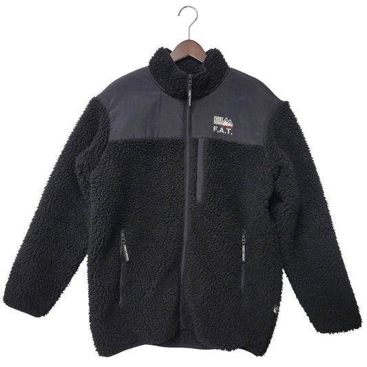 【中古品】【メンズ】 × FIRST DOWN ファーストダウン 19AW BISON BOA FLEECE JACKET F31920-SW06-AB ボア フリース ジャケット コラボ アウター 142-260105-ay-01-izu サイズ：SKINNY カラー：ブラック 万代Net店