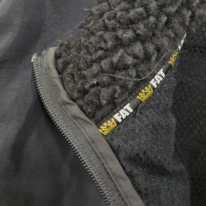 【中古品】【メンズ】 × FIRST DOWN ファーストダウン 19AW BISON BOA FLEECE JACKET F31920-SW06-AB ボア フリース ジャケット コラボ アウター 142-260105-ay-01-izu サイズ：SKINNY カラー：ブラック 万代Net店