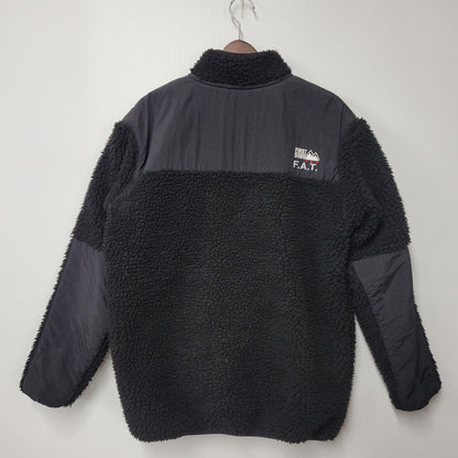 【中古品】【メンズ】 × FIRST DOWN ファーストダウン 19AW BISON BOA FLEECE JACKET F31920-SW06-AB ボア フリース ジャケット コラボ アウター 142-260105-ay-01-izu サイズ：SKINNY カラー：ブラック 万代Net店