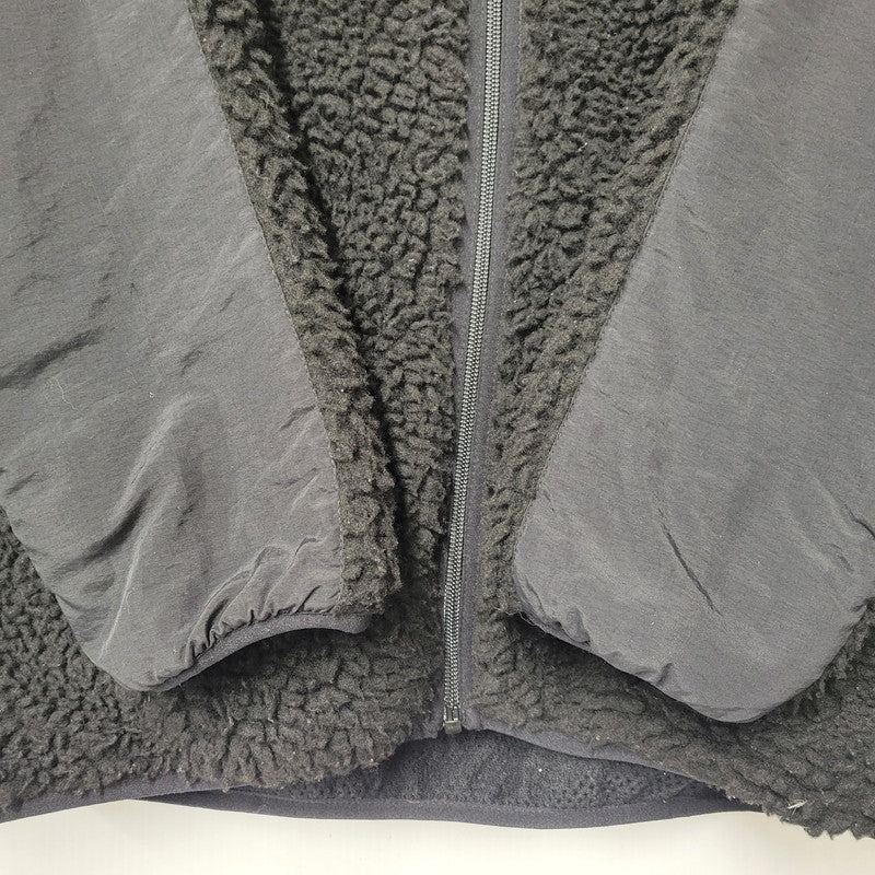 【中古品】【メンズ】 × FIRST DOWN ファーストダウン 19AW BISON BOA FLEECE JACKET F31920-SW06-AB ボア フリース ジャケット コラボ アウター 142-260105-ay-01-izu サイズ：SKINNY カラー：ブラック 万代Net店