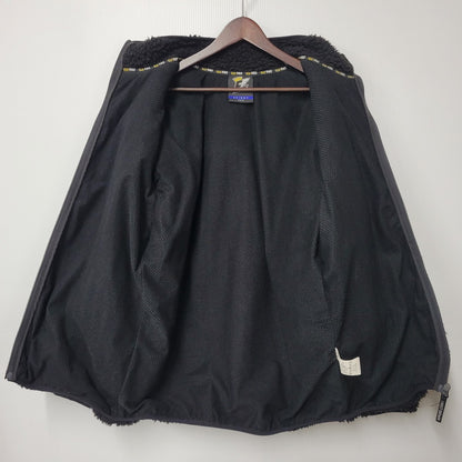 【中古品】【メンズ】 × FIRST DOWN ファーストダウン 19AW BISON BOA FLEECE JACKET F31920-SW06-AB ボア フリース ジャケット コラボ アウター 142-260105-ay-01-izu サイズ：SKINNY カラー：ブラック 万代Net店