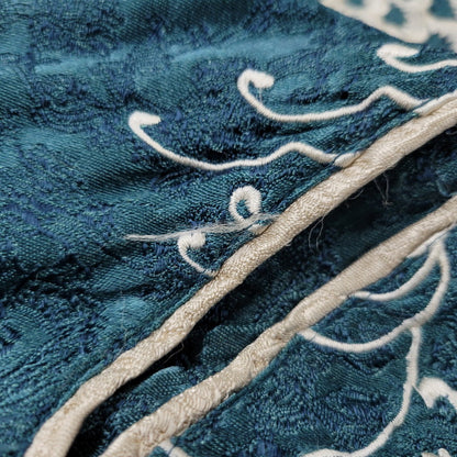 【現状渡し品】【メンズ】 百花繚乱 ヒャッカリョウラン 61523311 鯉×和柄 SOUVENIR JACKET スーベニア ジャケット アウター 145-251127-cs-01-izu サイズ：M カラー：ブルー系×ベージュ 万代Net店