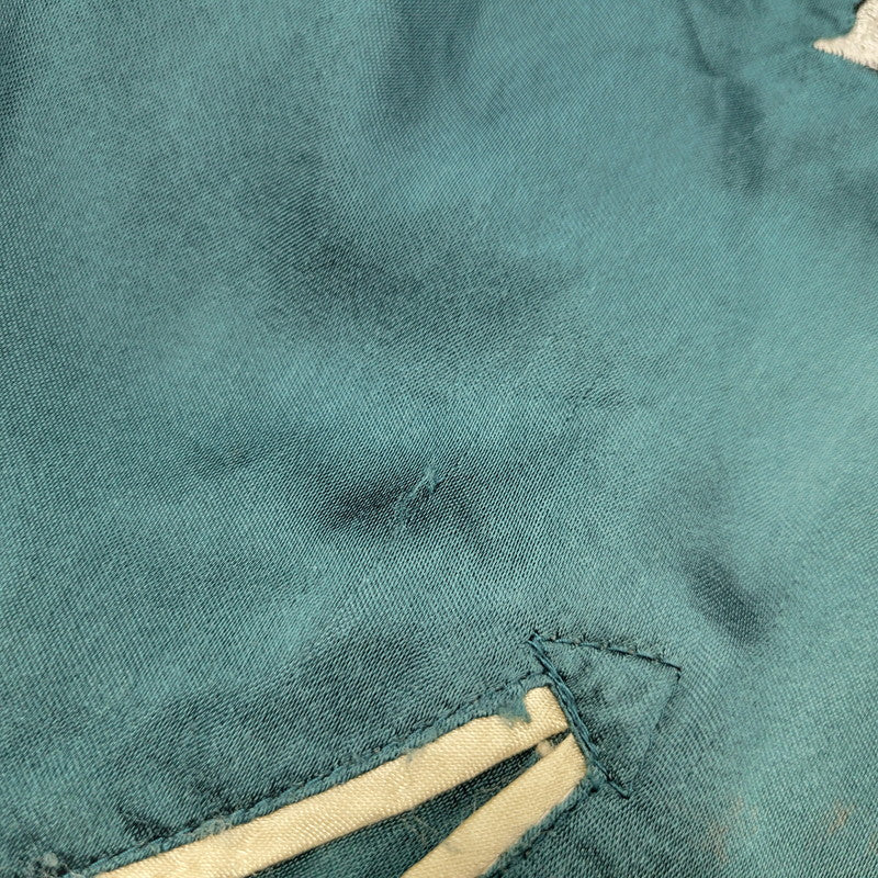 【現状渡し品】【メンズ】 百花繚乱 ヒャッカリョウラン 61523311 鯉×和柄 SOUVENIR JACKET スーベニア ジャケット アウター 145-251127-cs-01-izu サイズ：M カラー：ブルー系×ベージュ 万代Net店