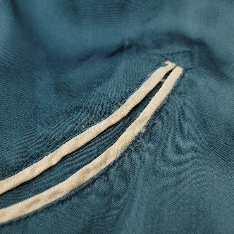 【現状渡し品】【メンズ】 百花繚乱 ヒャッカリョウラン 61523311 鯉×和柄 SOUVENIR JACKET スーベニア ジャケット アウター 145-251127-cs-01-izu サイズ：M カラー：ブルー系×ベージュ 万代Net店