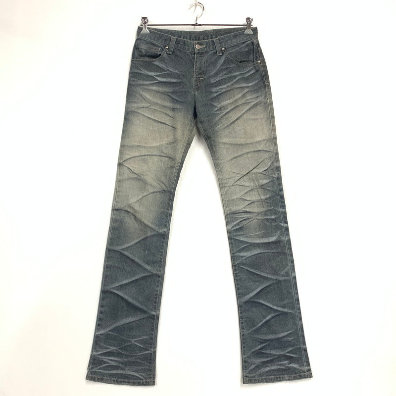 【中古品】【メンズ】 TORNADOMART トルネードマート TPT-5206 00S BOOTS CUT DENIM PANTS ブーツ カット デニム パンツ ズボン ボトムス 157-251128-ya-08-izu サイズ：M カラー：グレー 万代Net店