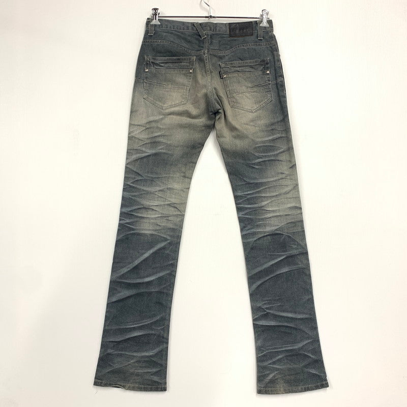 【中古品】【メンズ】 TORNADOMART トルネードマート TPT-5206 00S BOOTS CUT DENIM PANTS ブーツ カット デニム パンツ ズボン ボトムス 157-251128-ya-08-izu サイズ：M カラー：グレー 万代Net店