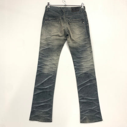 【中古品】【メンズ】 TORNADOMART トルネードマート TPT-5206 00S BOOTS CUT DENIM PANTS ブーツ カット デニム パンツ ズボン ボトムス 157-251128-ya-08-izu サイズ：M カラー：グレー 万代Net店