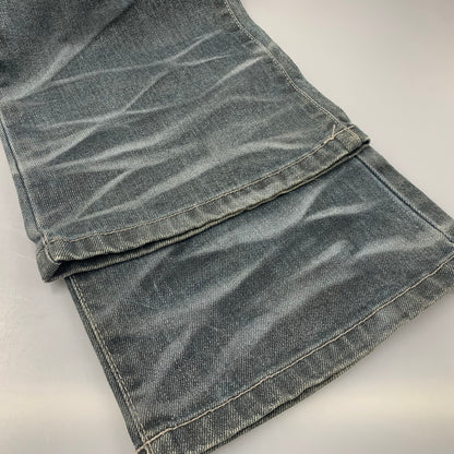 【中古品】【メンズ】 TORNADOMART トルネードマート TPT-5206 00S BOOTS CUT DENIM PANTS ブーツ カット デニム パンツ ズボン ボトムス 157-251128-ya-08-izu サイズ：M カラー：グレー 万代Net店