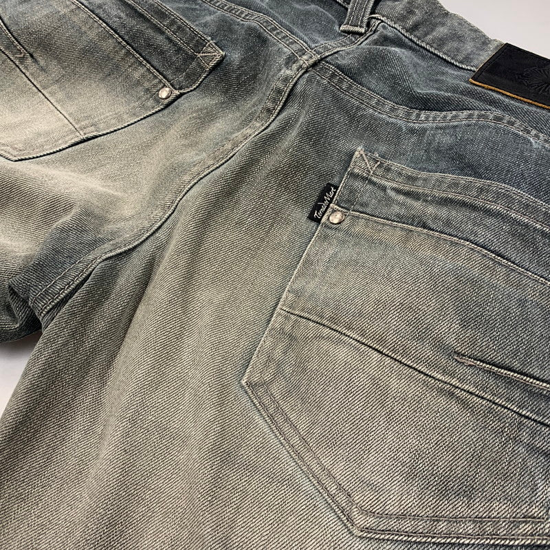 【中古品】【メンズ】 TORNADOMART トルネードマート TPT-5206 00S BOOTS CUT DENIM PANTS ブーツ カット デニム パンツ ズボン ボトムス 157-251128-ya-08-izu サイズ：M カラー：グレー 万代Net店
