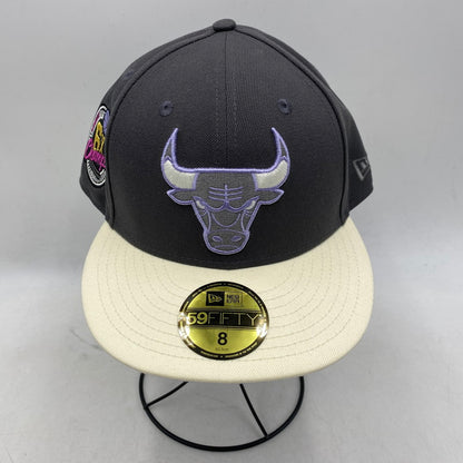 【中古品】【メンズ/レディース】 NEW ERA ニューエラ 59FIFTY CHICAGO BULLS BB CAP シカゴ・ブルズ ベースボールキャップ 帽子 185-251207-as-03-izu サイズ：8（63.5cm） カラー：グレー系 万代Net店