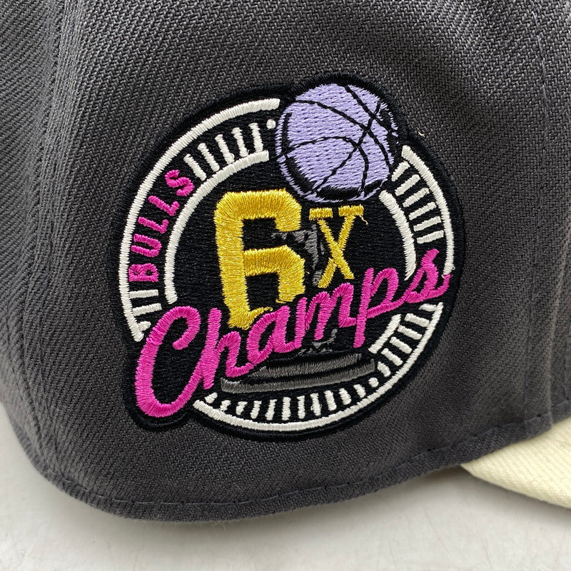 【中古品】【メンズ/レディース】 NEW ERA ニューエラ 59FIFTY CHICAGO BULLS BB CAP シカゴ・ブルズ ベースボールキャップ 帽子 185-251207-as-03-izu サイズ：8（63.5cm） カラー：グレー系 万代Net店