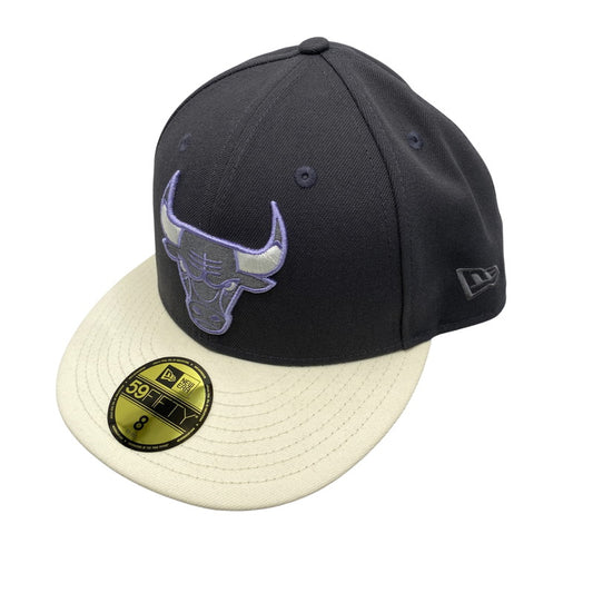 【中古品】【メンズ/レディース】 NEW ERA ニューエラ 59FIFTY CHICAGO BULLS BB CAP シカゴ・ブルズ ベースボールキャップ 帽子 185-251207-as-03-izu サイズ：8（63.5cm） カラー：グレー系 万代Net店