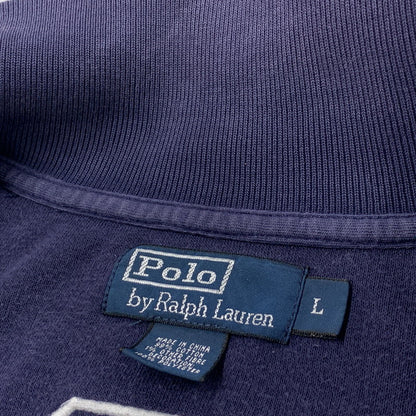 【中古品】【メンズ】 Polo by Ralph Lauren ポロバイラルフローレン KK-RL-KA-0506 7506 FRANNCE BIG PONY ZIP JACKET フランス ビッグ ポニー ジップ ジャケット 147-251204-cs-24-izu サイズ：L カラー：ネイビー系 万代Net店