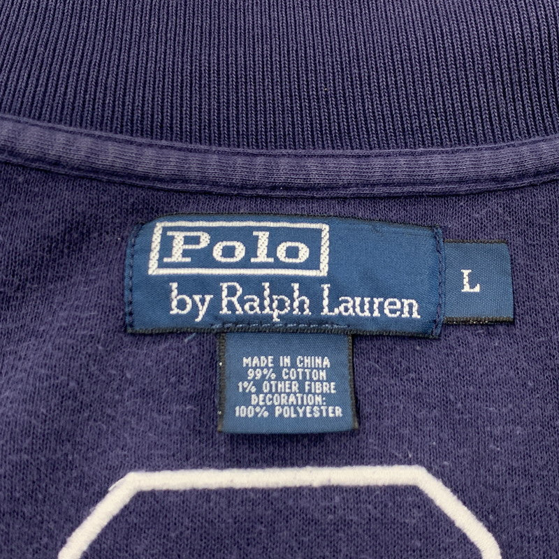 【中古品】【メンズ】 Polo by Ralph Lauren ポロバイラルフローレン KK-RL-KA-0506 7506 FRANNCE BIG PONY ZIP JACKET フランス ビッグ ポニー ジップ ジャケット 147-251204-cs-24-izu サイズ：L カラー：ネイビー系 万代Net店