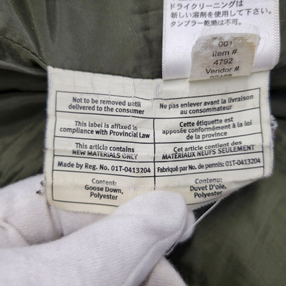 【現状渡し品】【メンズ】 DOWN JACKET L11FN134 ダウンジャケット アウター 144-251207-as-18-izu サイズ：L カラー：オリーブ 万代Net店