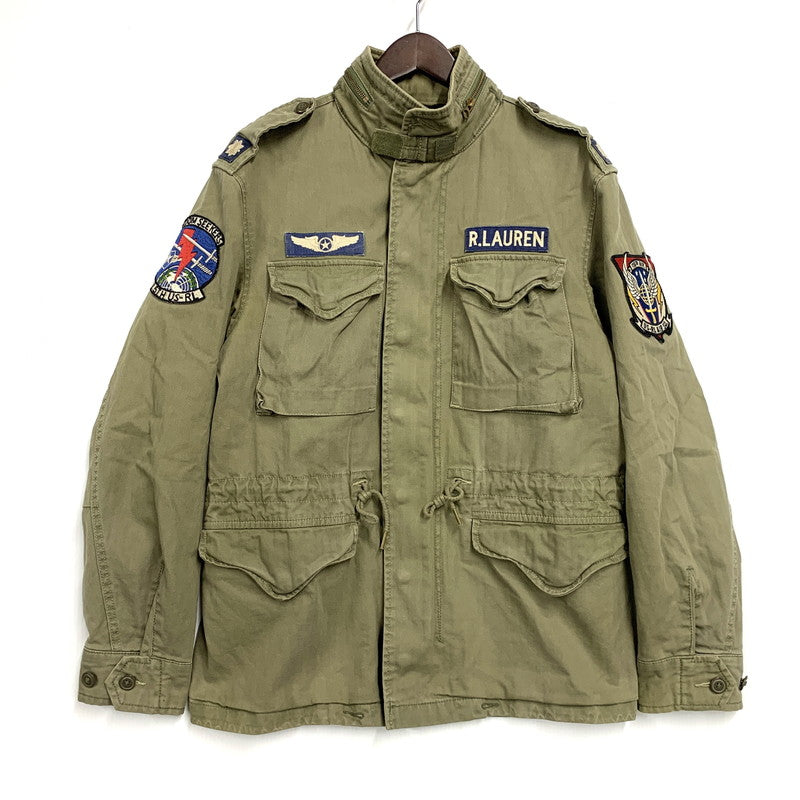 【中古品】【メンズ】 POLO RALPH LAUREN ポロ・ラルフローレン 710722923001 M-65 FIELD JACKET フィールド ジャケット アウター 147-251204-cs-20-izu サイズ：S カラー：カーキ 万代Net店