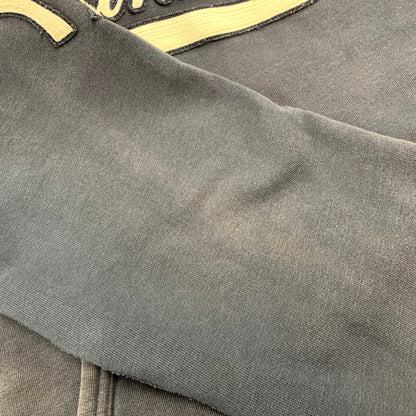 【中古品】【メンズ】 Polo by Ralph Lauren ポロバイラルフローレン × NEW YORK YANKEES ニューヨークヤンキース WAPPEN HOODED SWEAT SHIRT 710810472001 ワッペン フーデッド スウェットシャツ パーカー 147-251204-as-10-izu サイズ：XL カラー：ネイビー 万代Net店