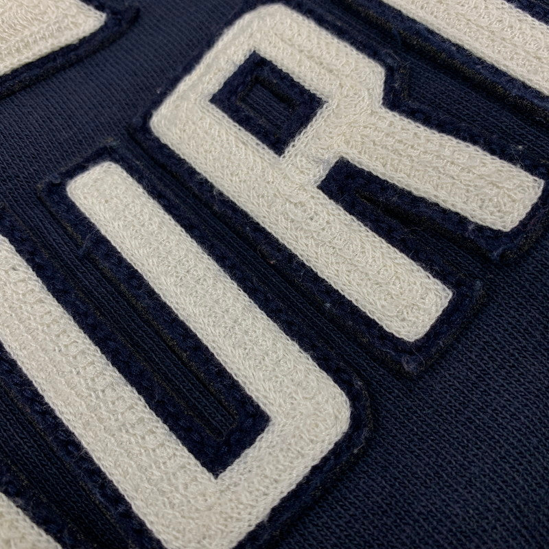 【中古品】【メンズ】 Polo by Ralph Lauren ポロバイラルフローレン × NEW YORK YANKEES ニューヨークヤンキース WAPPEN HOODED SWEAT SHIRT 710810472001 ワッペン フーデッド スウェットシャツ パーカー 147-251204-as-10-izu サイズ：XL カラー：ネイビー 万代Net店