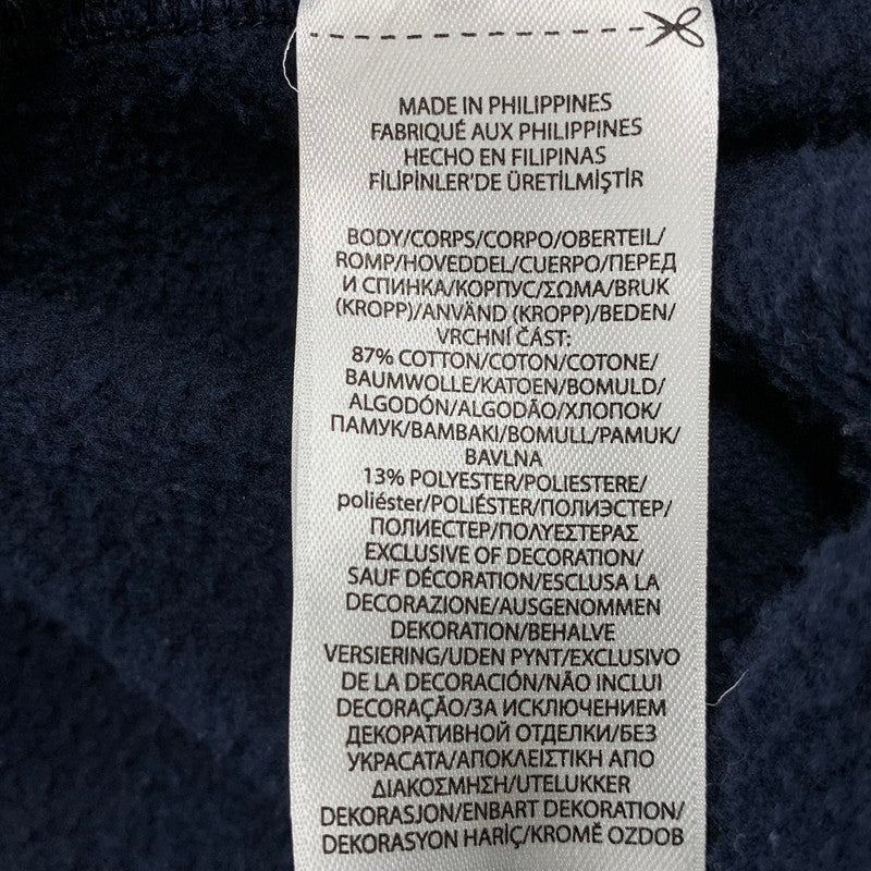 【中古品】【メンズ】 Polo by Ralph Lauren ポロバイラルフローレン × NEW YORK YANKEES ニューヨークヤンキース WAPPEN HOODED SWEAT SHIRT 710810472001 ワッペン フーデッド スウェットシャツ パーカー 147-251204-as-10-izu サイズ：XL カラー：ネイビー 万代Net店