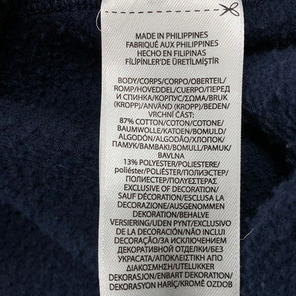 【中古品】【メンズ】 Polo by Ralph Lauren ポロバイラルフローレン × NEW YORK YANKEES ニューヨークヤンキース WAPPEN HOODED SWEAT SHIRT 710810472001 ワッペン フーデッド スウェットシャツ パーカー 147-251204-as-10-izu サイズ：XL カラー：ネイビー 万代Net店