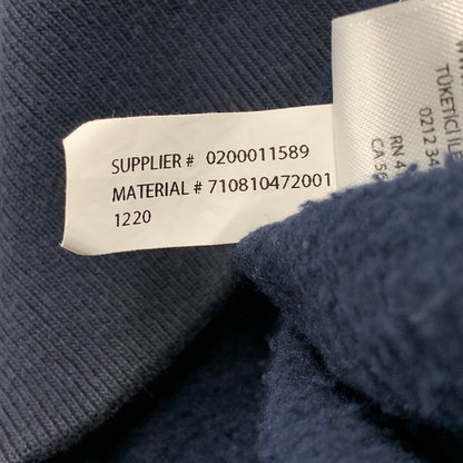 【中古品】【メンズ】 Polo by Ralph Lauren ポロバイラルフローレン × NEW YORK YANKEES ニューヨークヤンキース WAPPEN HOODED SWEAT SHIRT 710810472001 ワッペン フーデッド スウェットシャツ パーカー 147-251204-as-10-izu サイズ：XL カラー：ネイビー 万代Net店