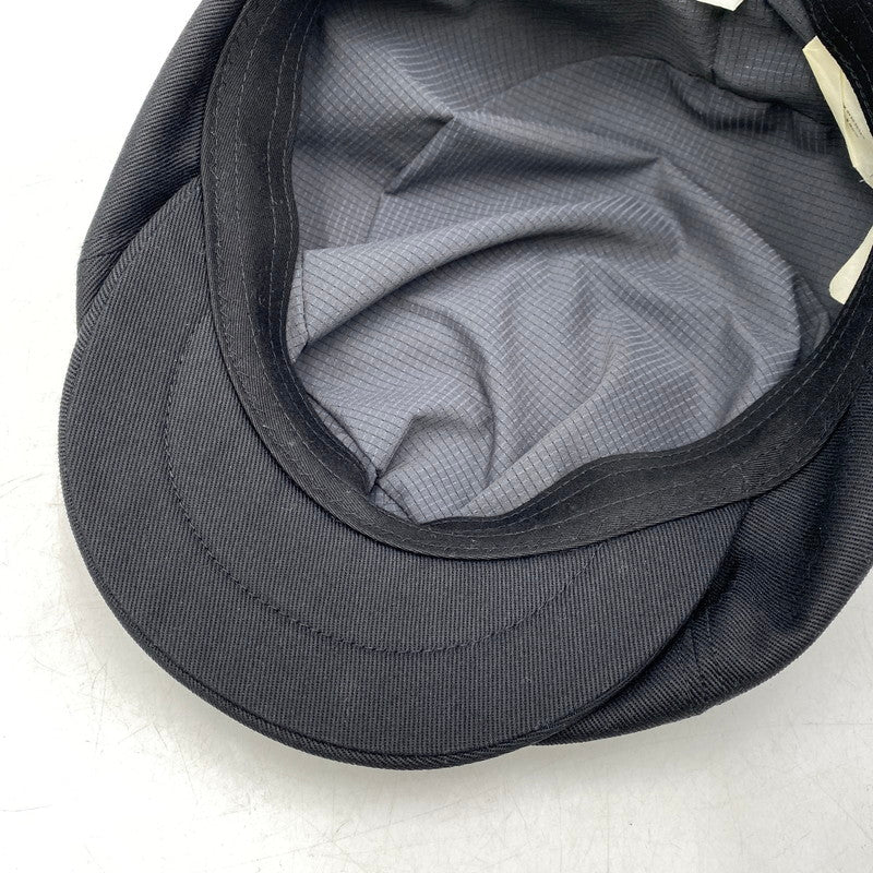 【中古品】【メンズ/レディース】 CPH シーピーエイチ TWILL CASQUETTE 575 TC ツイルキャスケット 帽子 185-251207-as-02-izu サイズ：Medium/Large カラー：ブラック 万代Net店