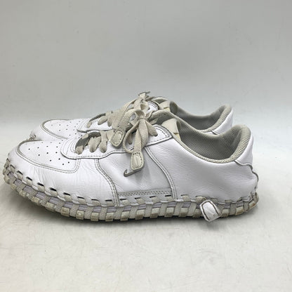 【中古品】【メンズ/レディース】 NIKE ナイキ ×JACQUEMUS ジャックムス DR0424-100 WOMEN'S J FORCE ウィメンズ ジェイ フォース 1 LOW LX ワン ロー エルエックス スニーカー シューズ 靴 160-251128-ya-02-izu サイズ：26cm カラー：WHITE 万代Net店