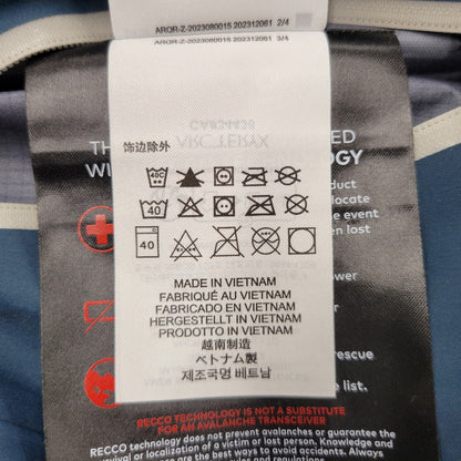 【中古品】【メンズ】 ARC'TERYX アークテリクス BETA JACKET X000010513 ベータ ジャケット アウター 144-251129-as-05-izu サイズ：L カラー：ブラック×ブルー 万代Net店