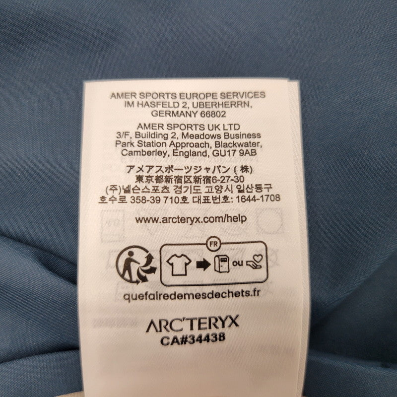 【中古品】【メンズ】 ARC'TERYX アークテリクス BETA JACKET X000010513 ベータ ジャケット アウター 144-251129-as-05-izu サイズ：L カラー：ブラック×ブルー 万代Net店