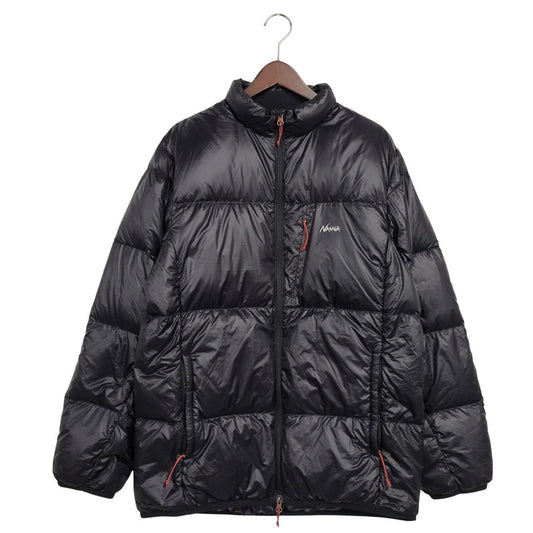 【中古品】【メンズ】 NANGA ナンガ MOUNTAIN LODGE DOWN JACKET NW2441-1A800-A マウンテン ロッジ ダウンジャケット アウター 144-251129-as-01-izu サイズ：XL カラー：ブラック 万代Net店