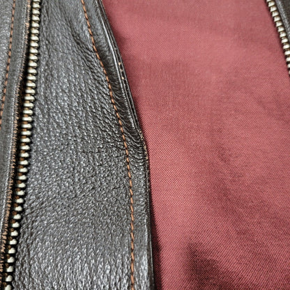 【中古美品】【メンズ】 COLIMBO コリンボ CLIFTON AVIATOR'S LEATHER JACKET クリフトン アビエーター レザー ジャケット アウター 145-251129-as-03-izu サイズ：42 カラー：ブラウン 万代Net店